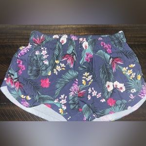 Floral Gap Running Shorts